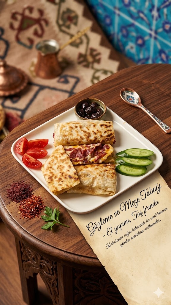Kaşarlı Sucuklu Gözleme