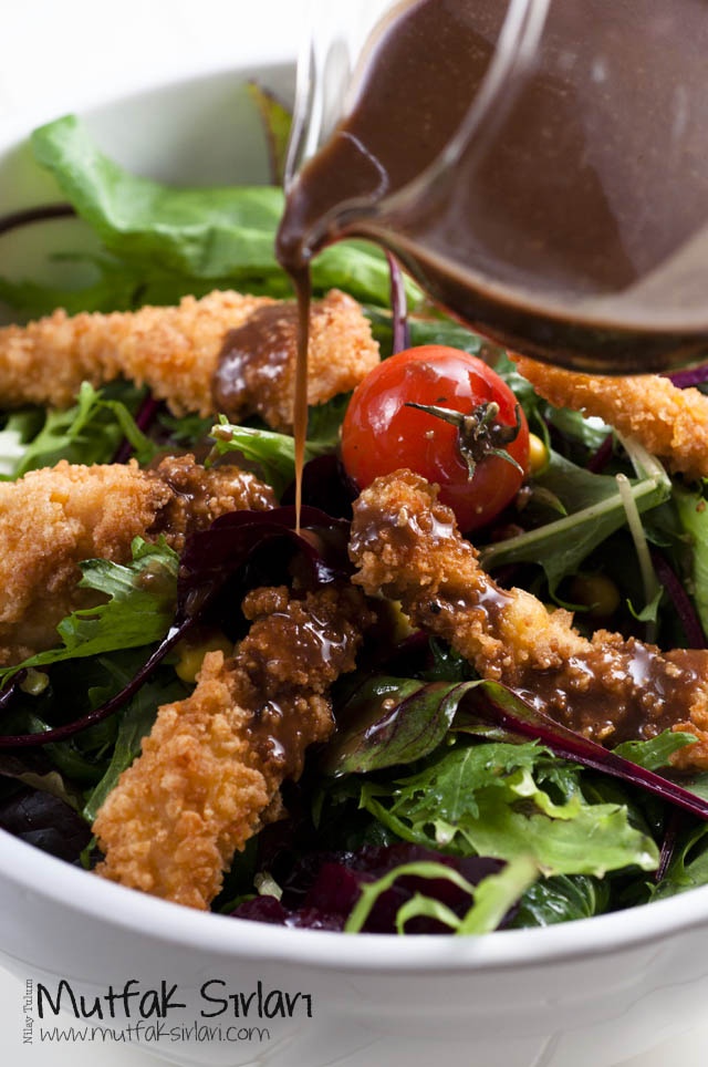 Çıtır Tavuklu Salata