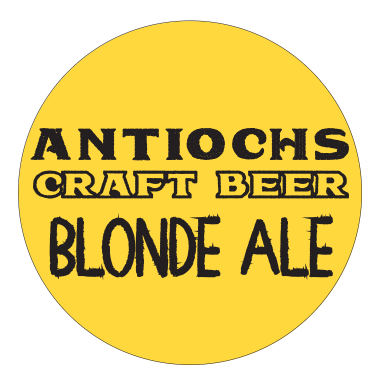 Antiochs Craft Beer - Blonde Ale  33 cc
