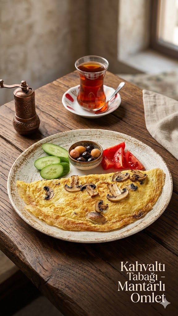 Mantarlı Omlet