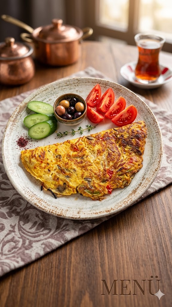 Sebzeli Omlet