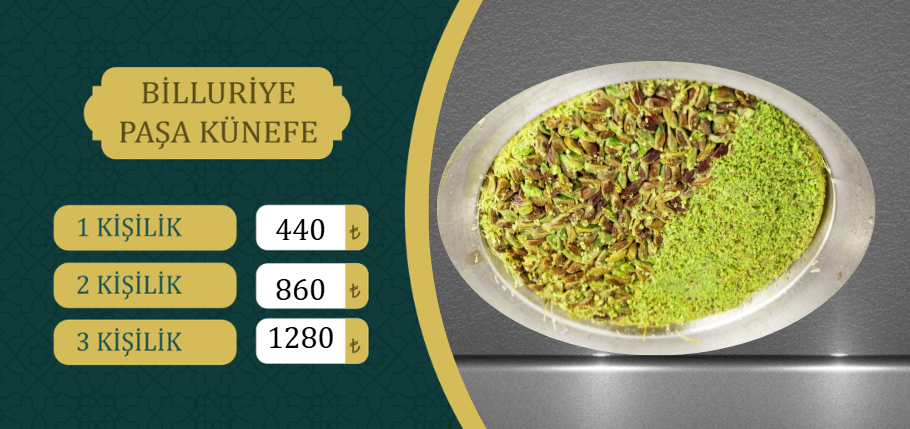 Billuriye Paşa Künefe