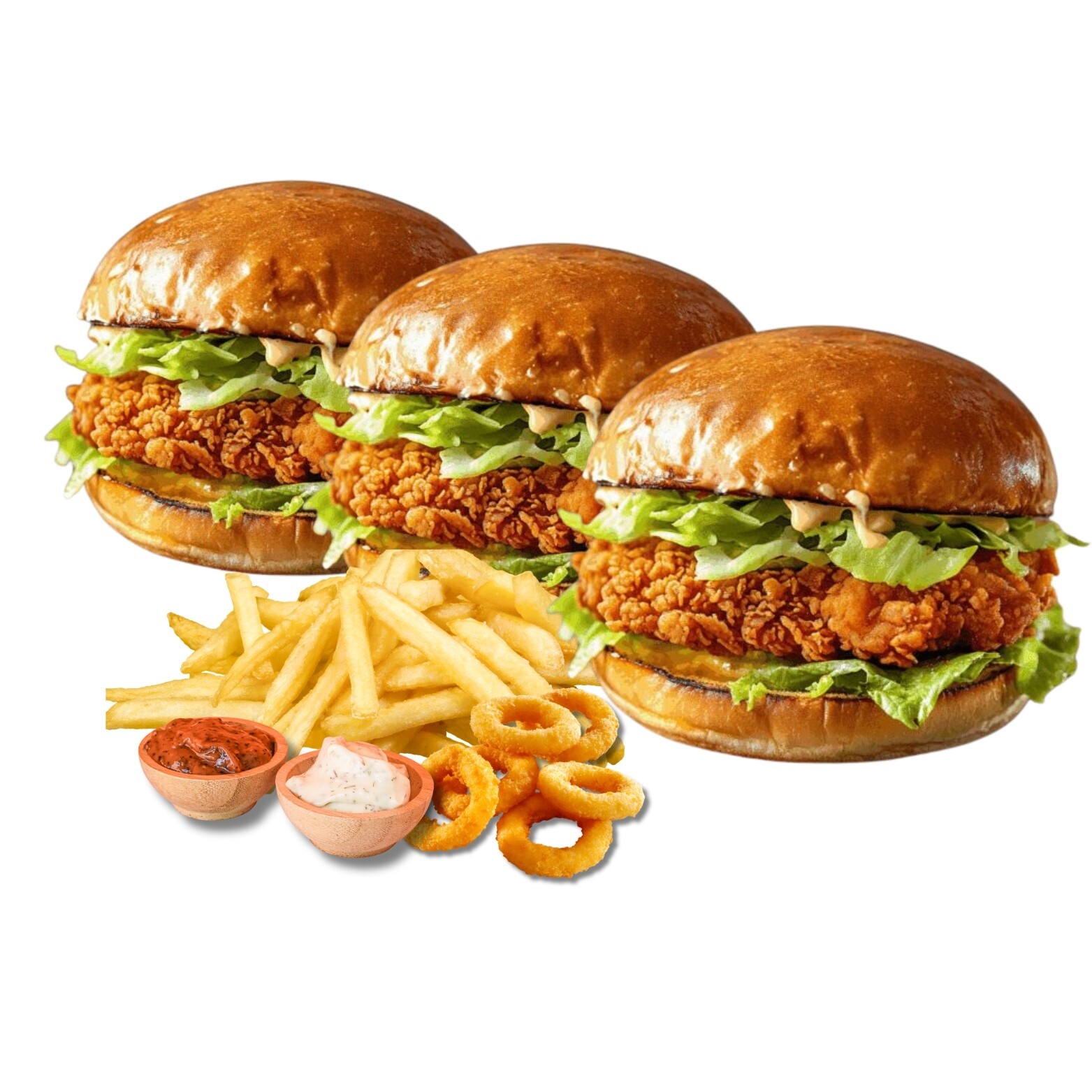 303- Süper 3'lü Çıtır Burger