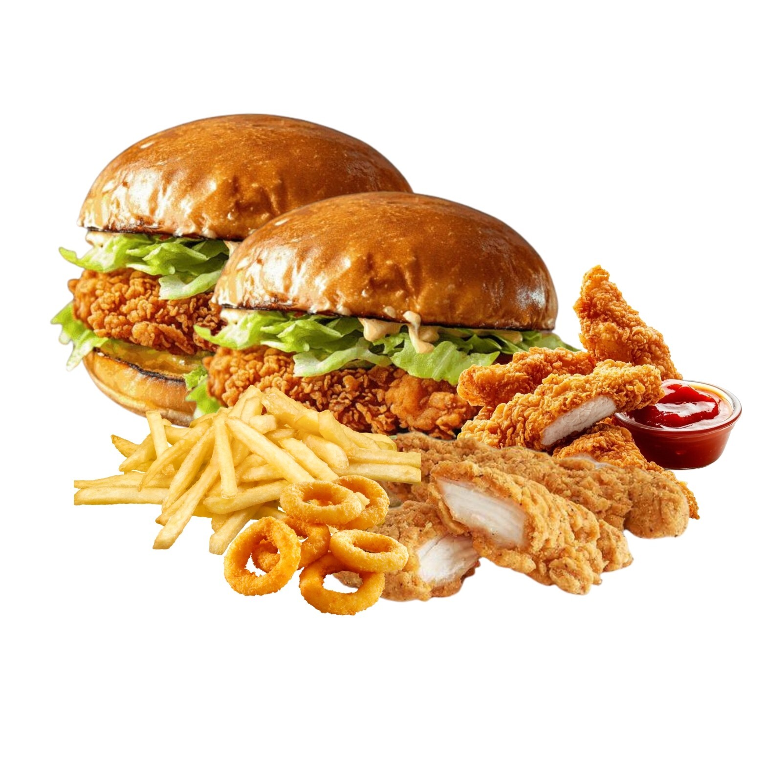 114- Mega Star Crispy Zone Çıtır Burger (500 gr.)