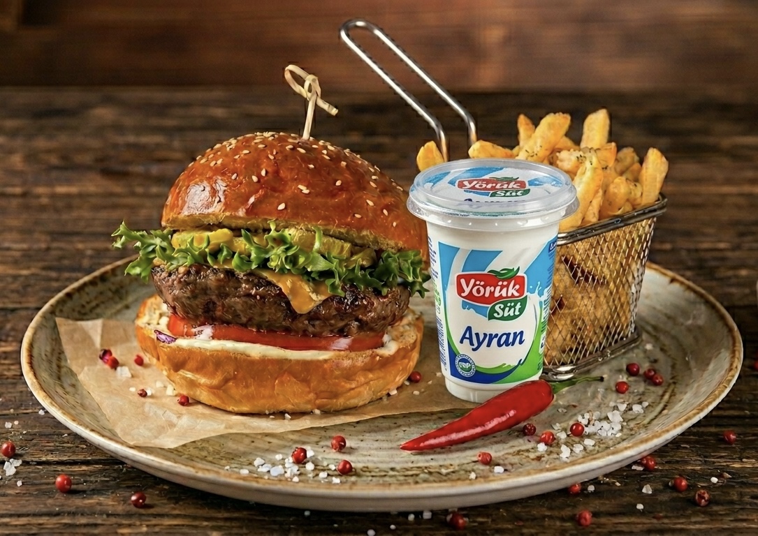 Kasap burger menü