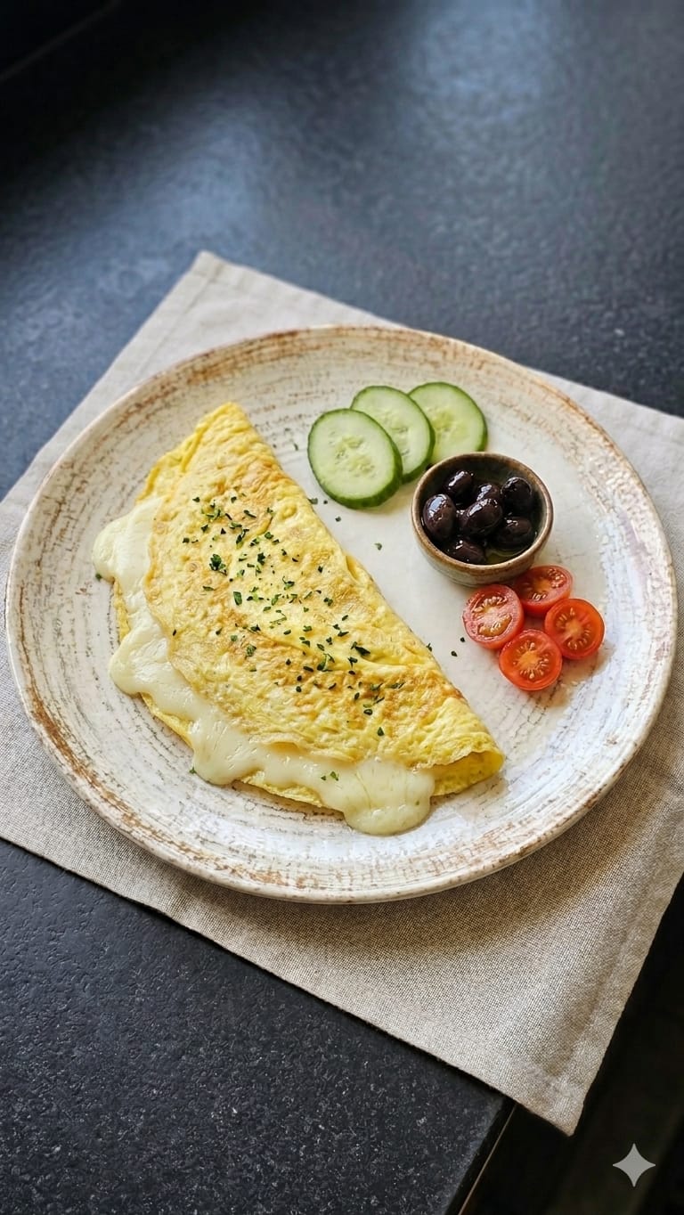 Kaşarlı Omlet