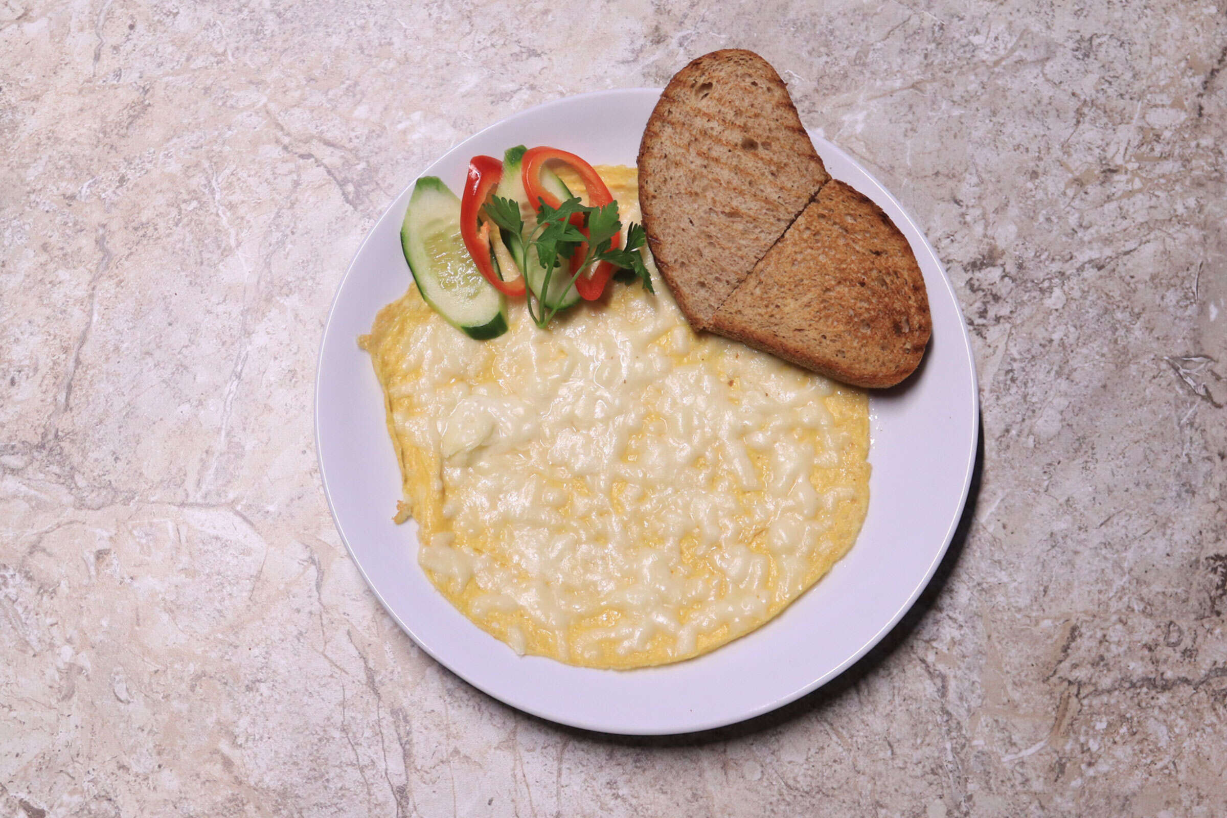 Kaşarlı Omlet 