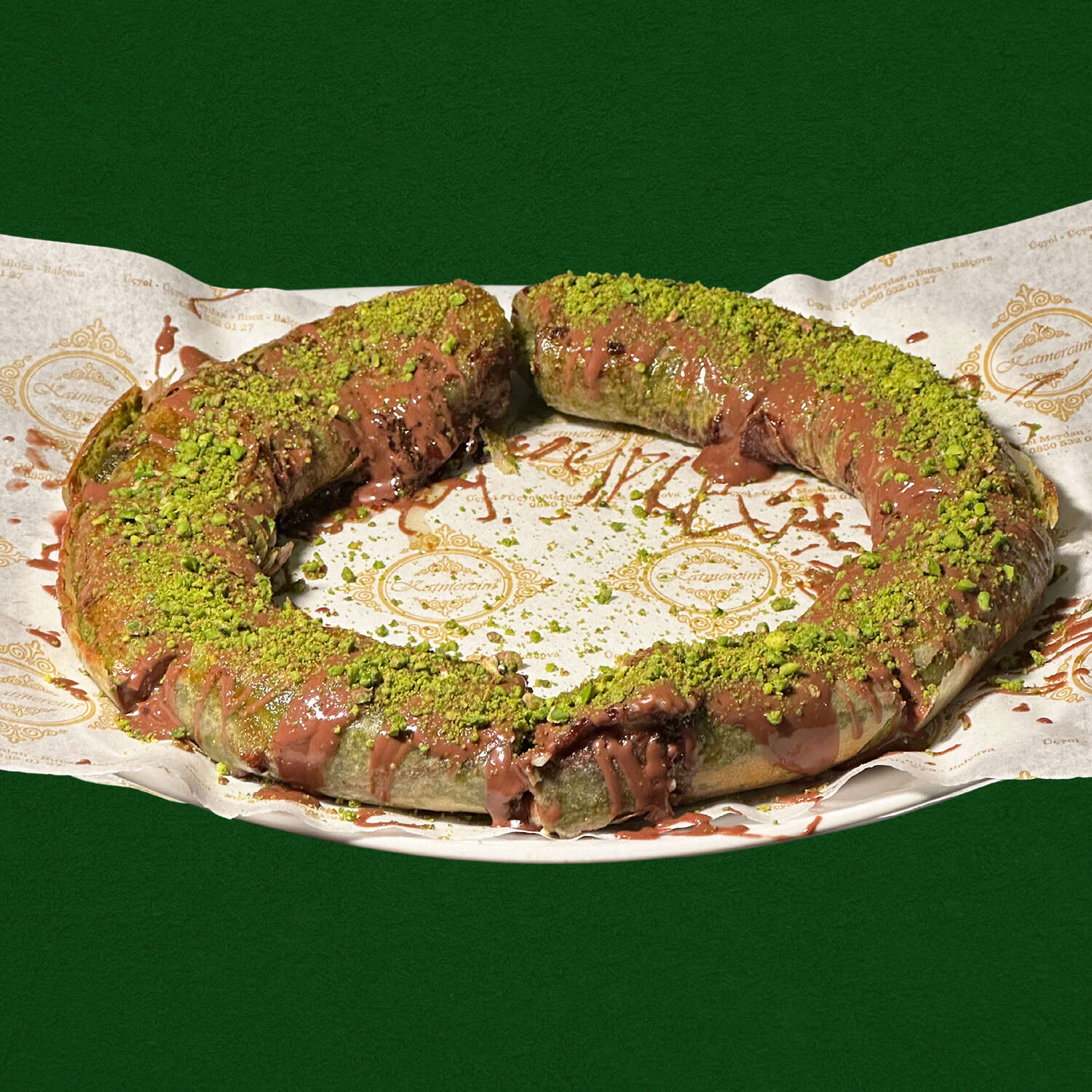 Chocolate Simit Katmer