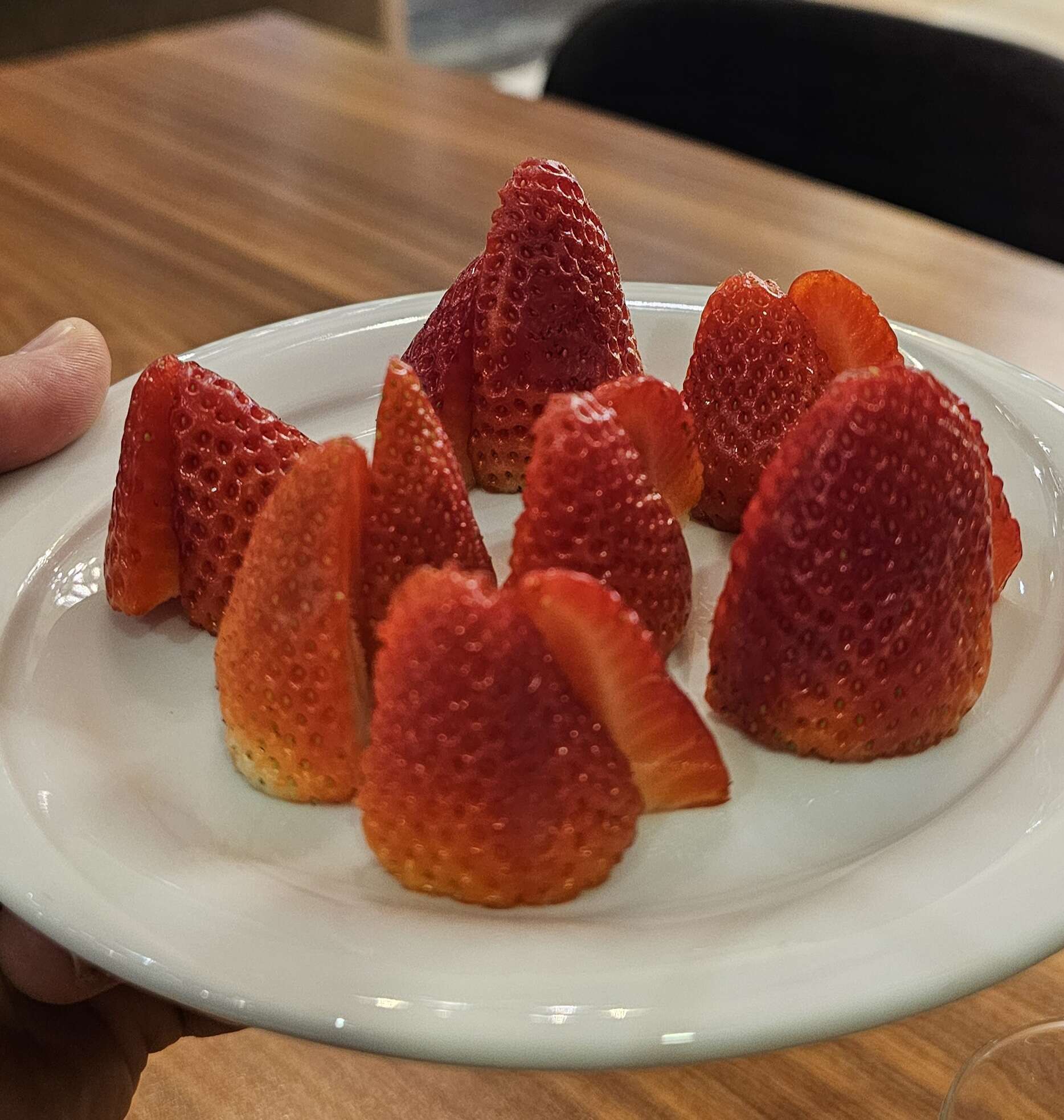 Strawberry plate