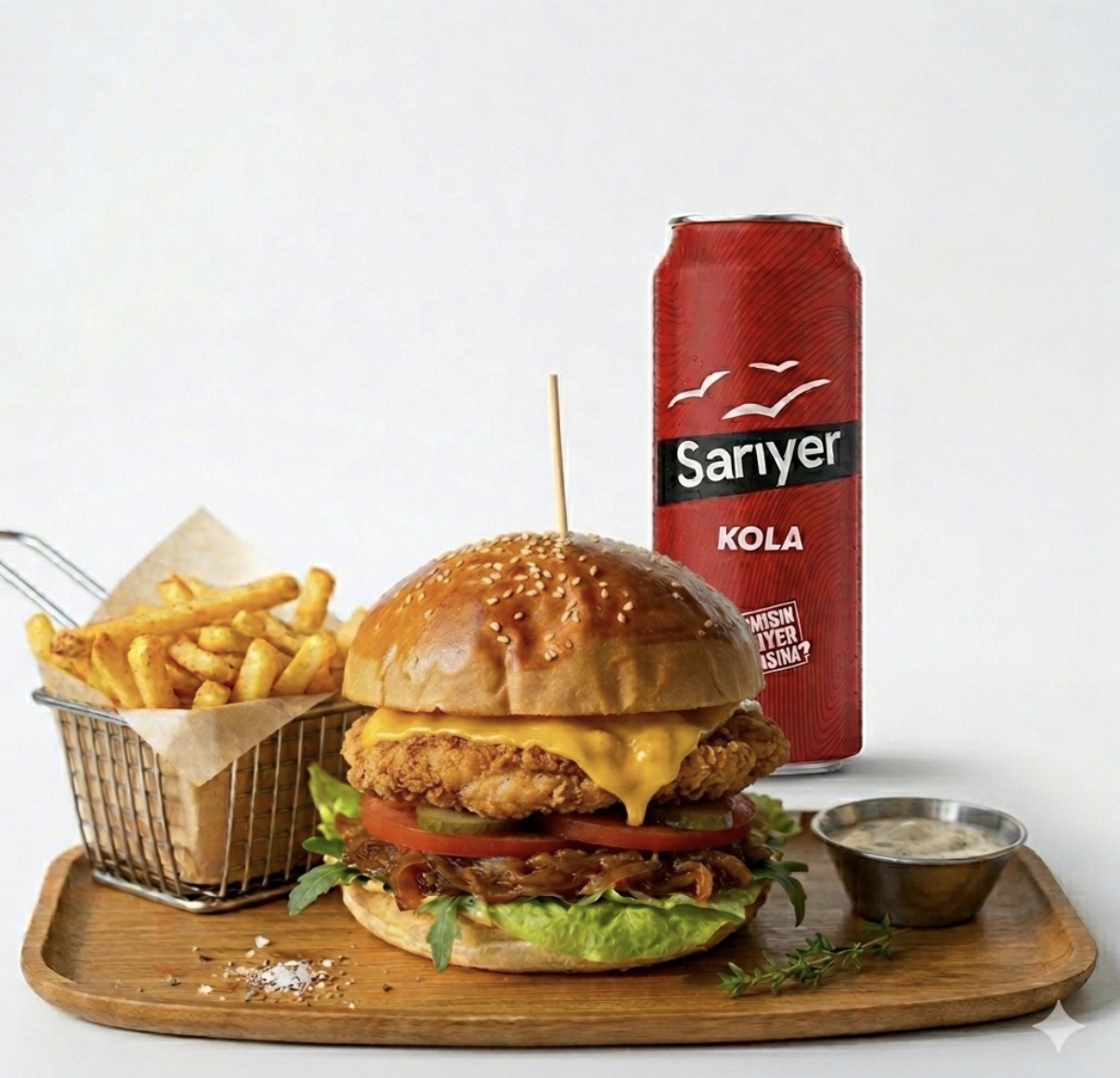 Tavuk Burger Menü