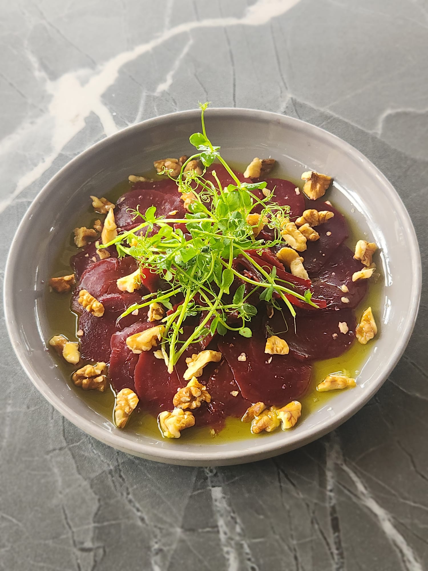 Cevizli Pancar Carpaccio