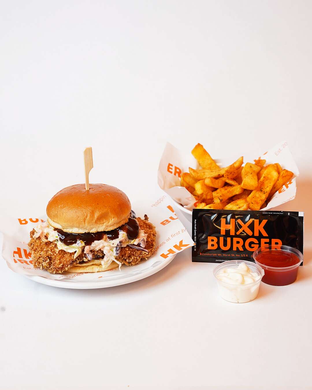 BBQ CHICKEN BURGER 