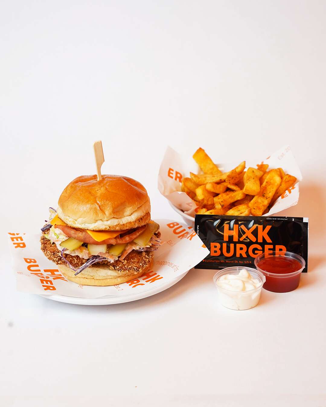 COLESLAW CHİCKEN BURGER 