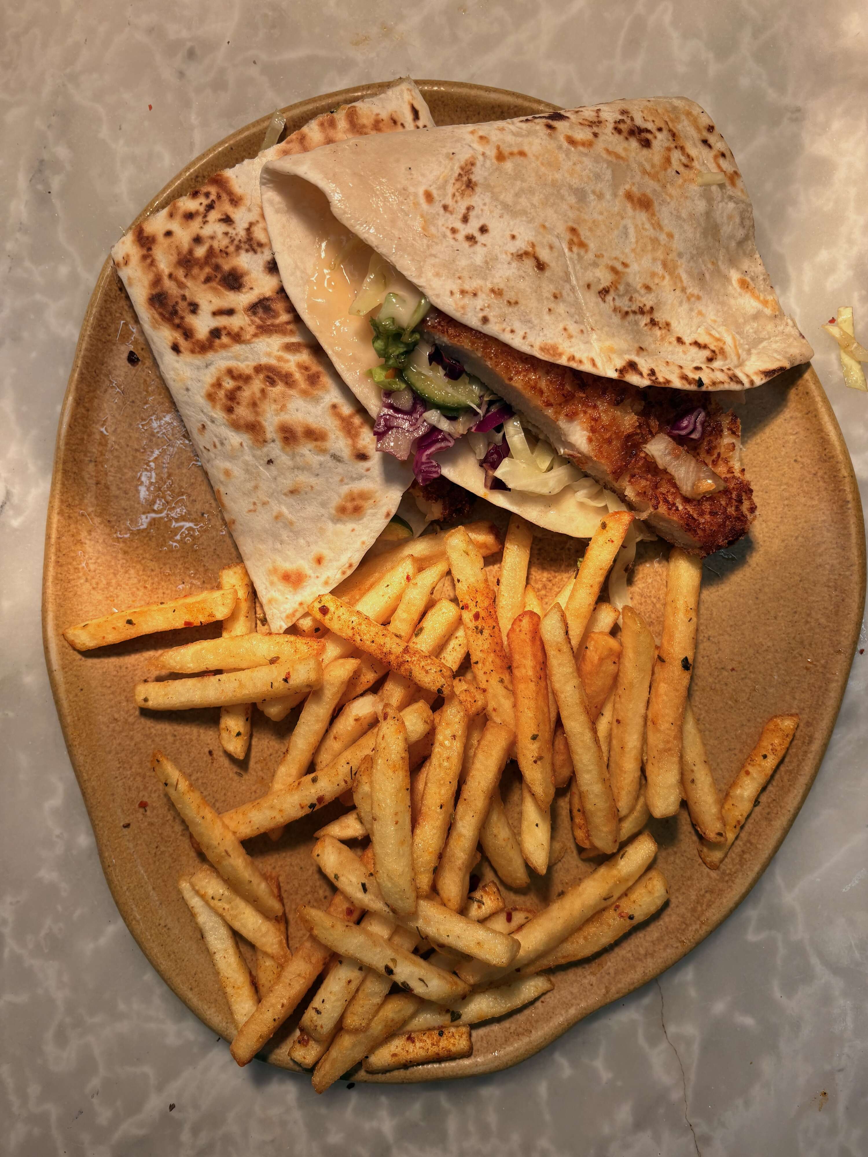 CRISPY CHICKEN TACO