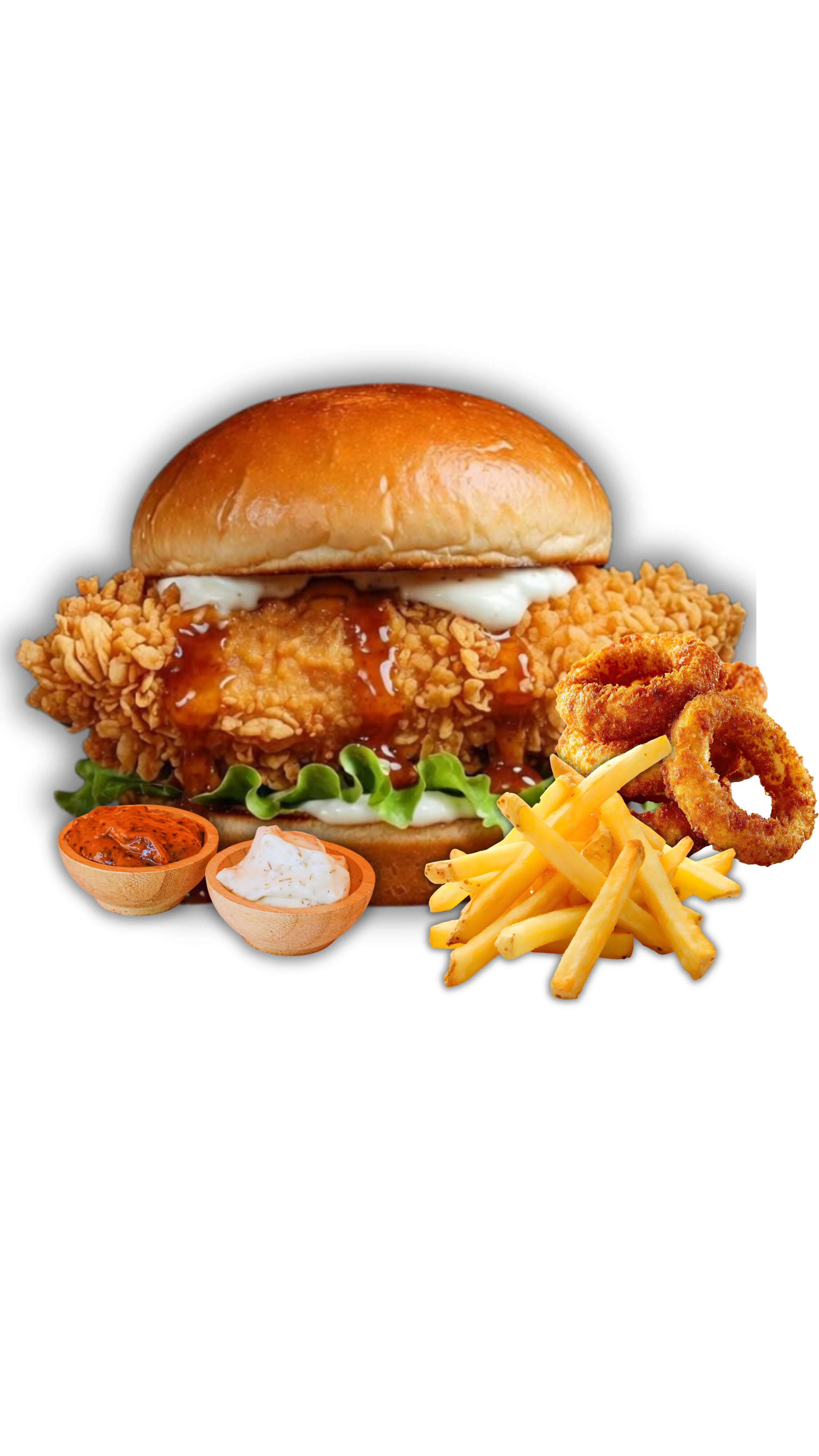 300- BBQ SİNGLE BURGER 