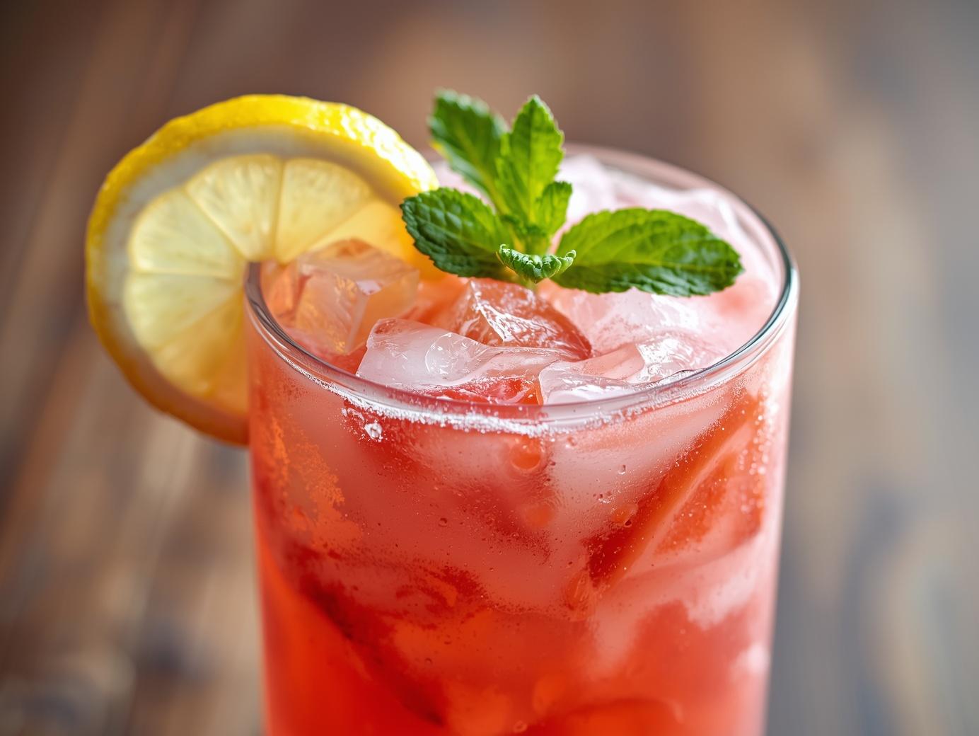 Strawberry lemonade