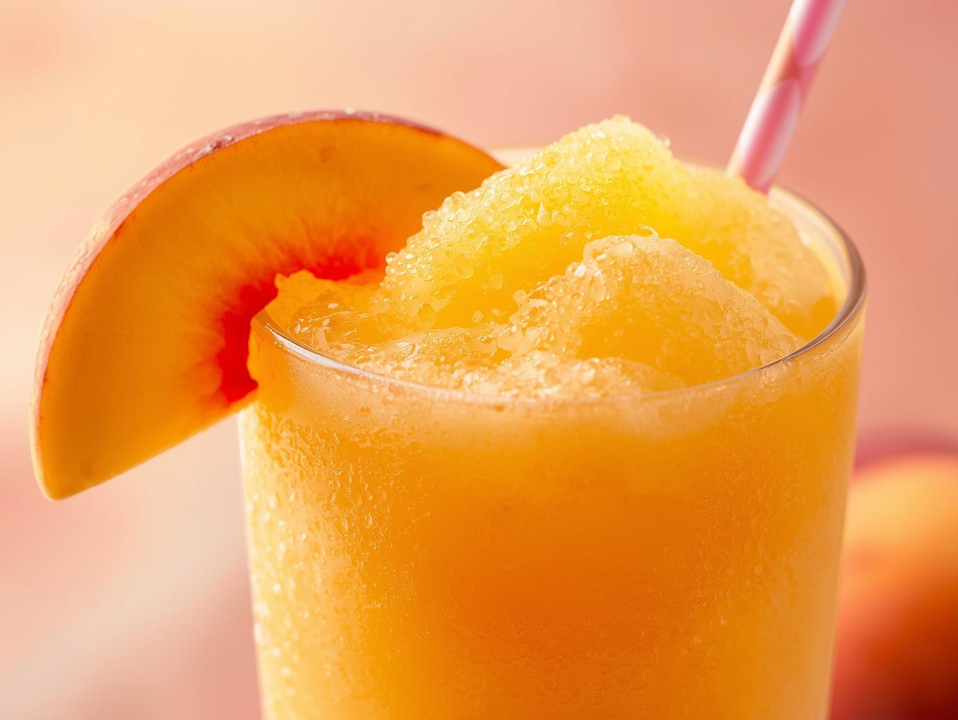 Peach Frozen Drink