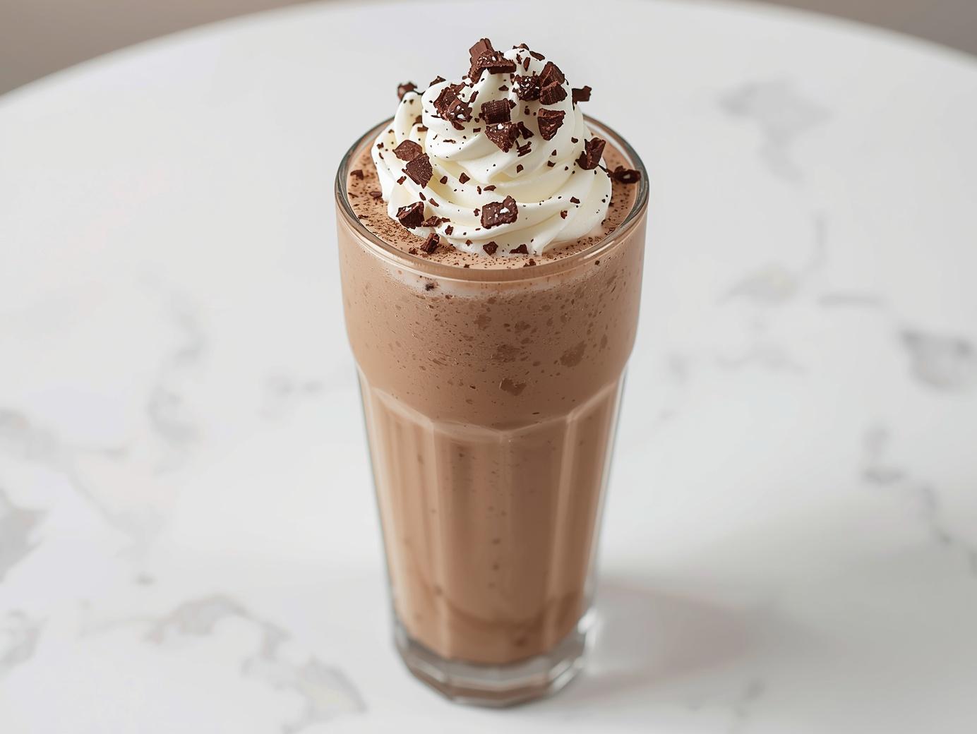 Chocolate milkshake