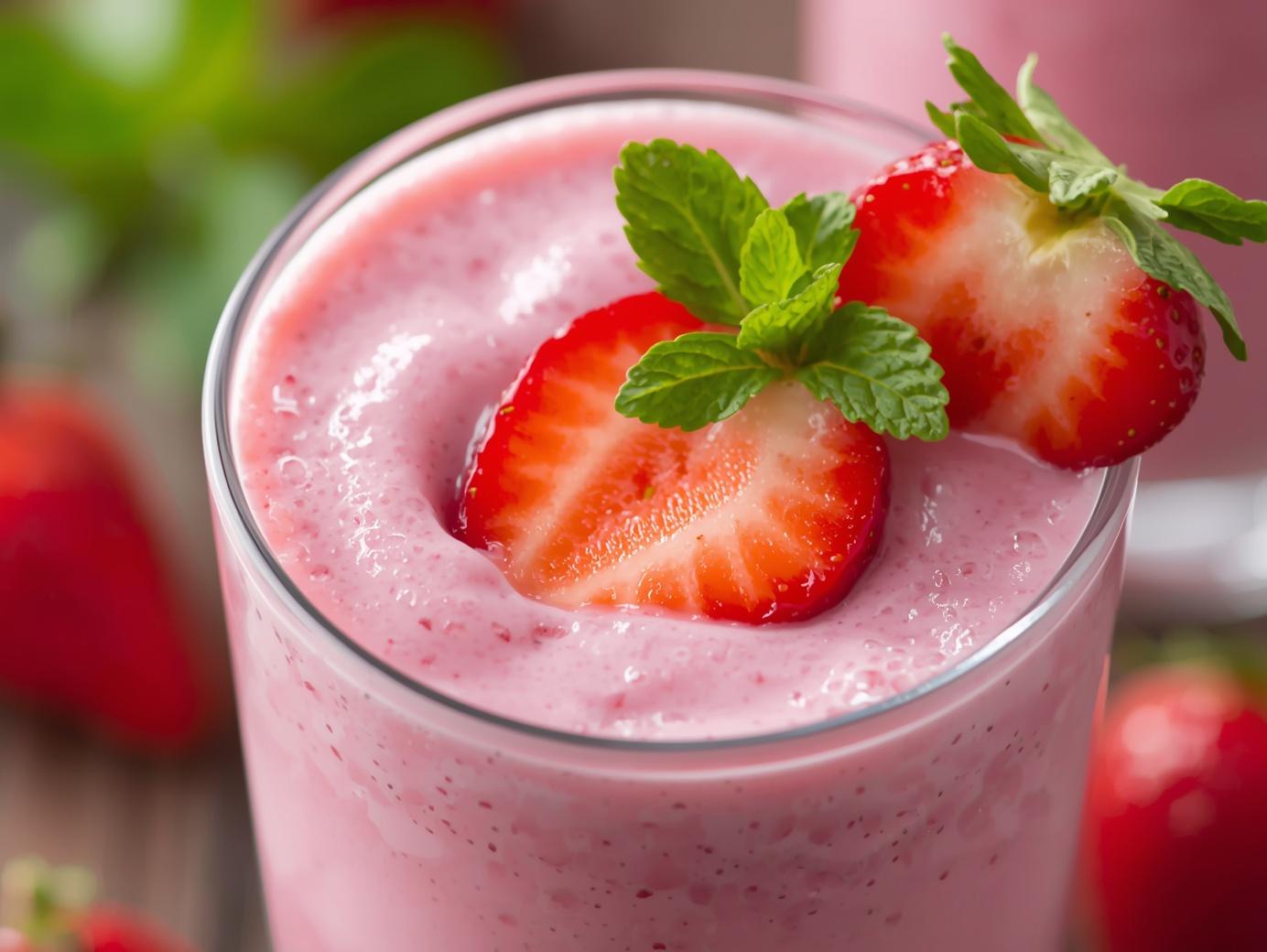 Strawberry smoothie