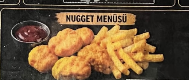 Nugget Menüsü