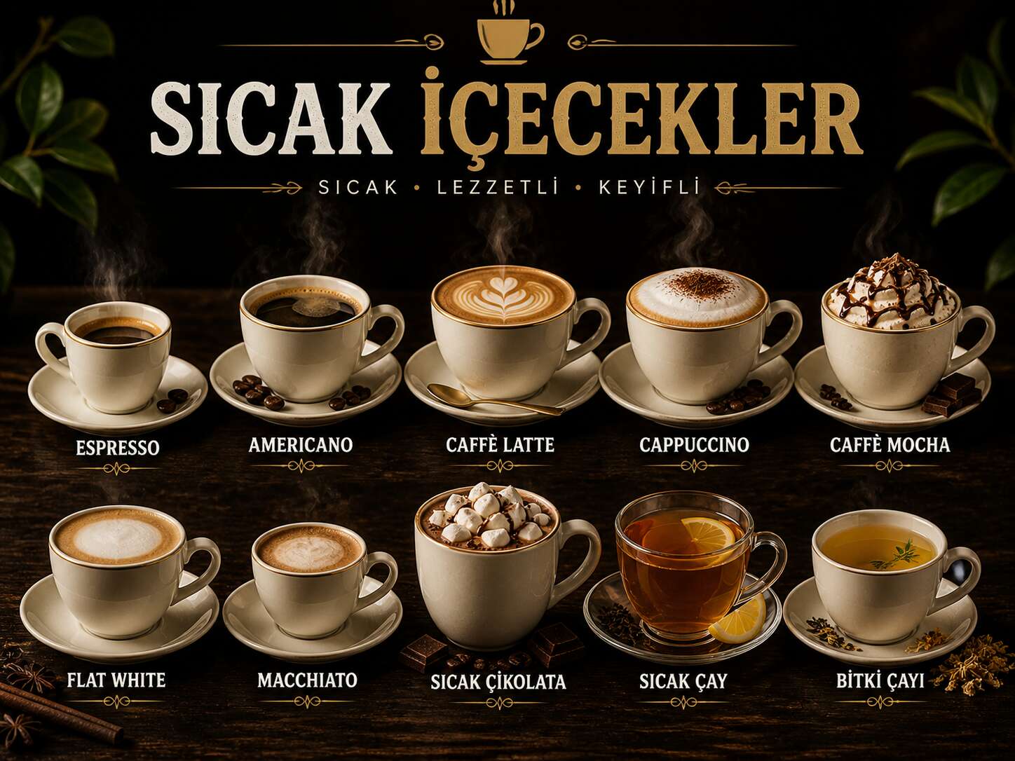SICAK İÇECEKLER