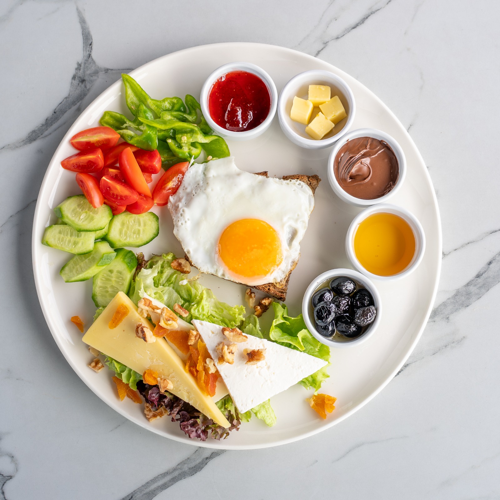 Hi İtalia Kahvaltı Tabağı (Hi Italia Breakfast Plate)