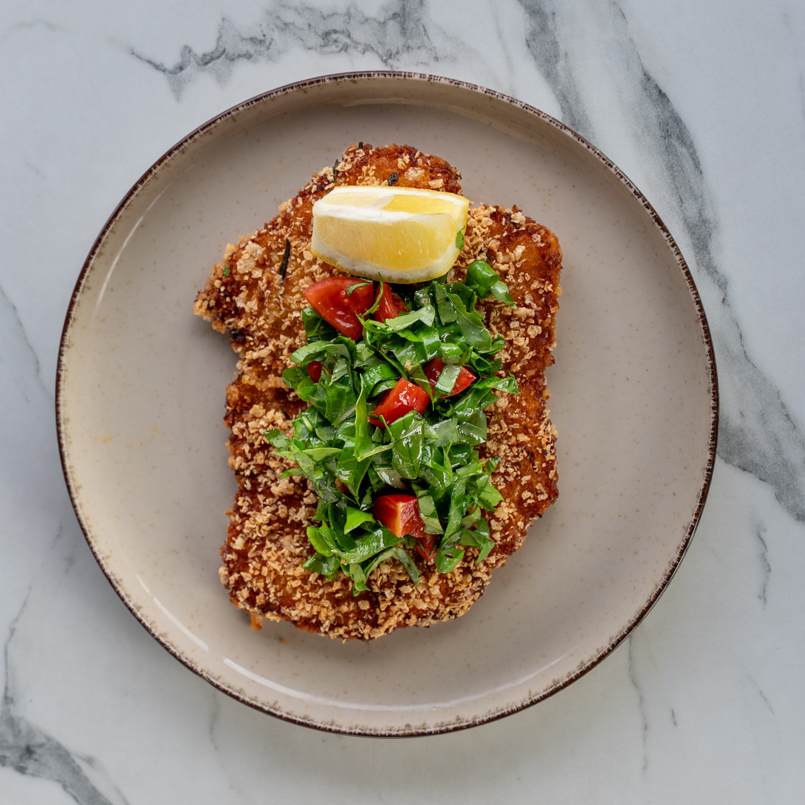 Tavuk Milanes  ( Chicken Milanese )