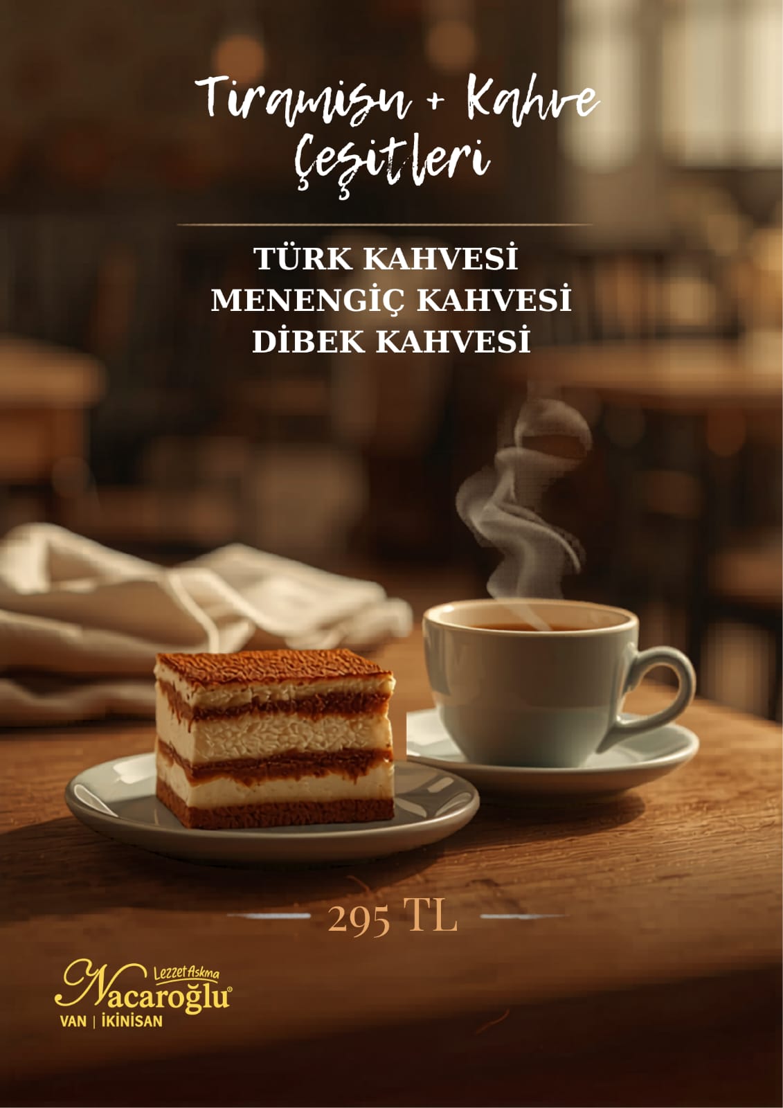 Tiramisu + Coffee