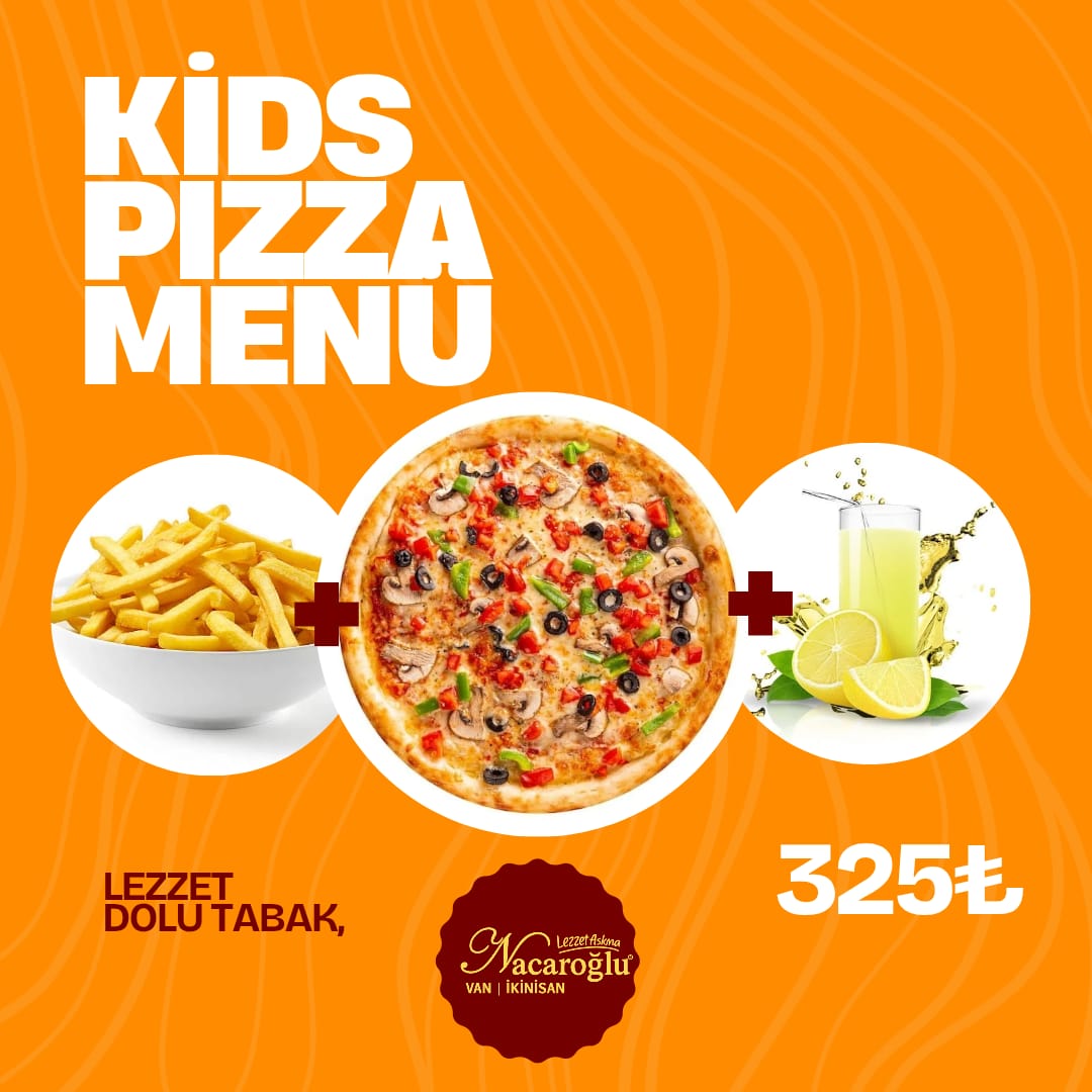Mixed pizza + chips + lemonade