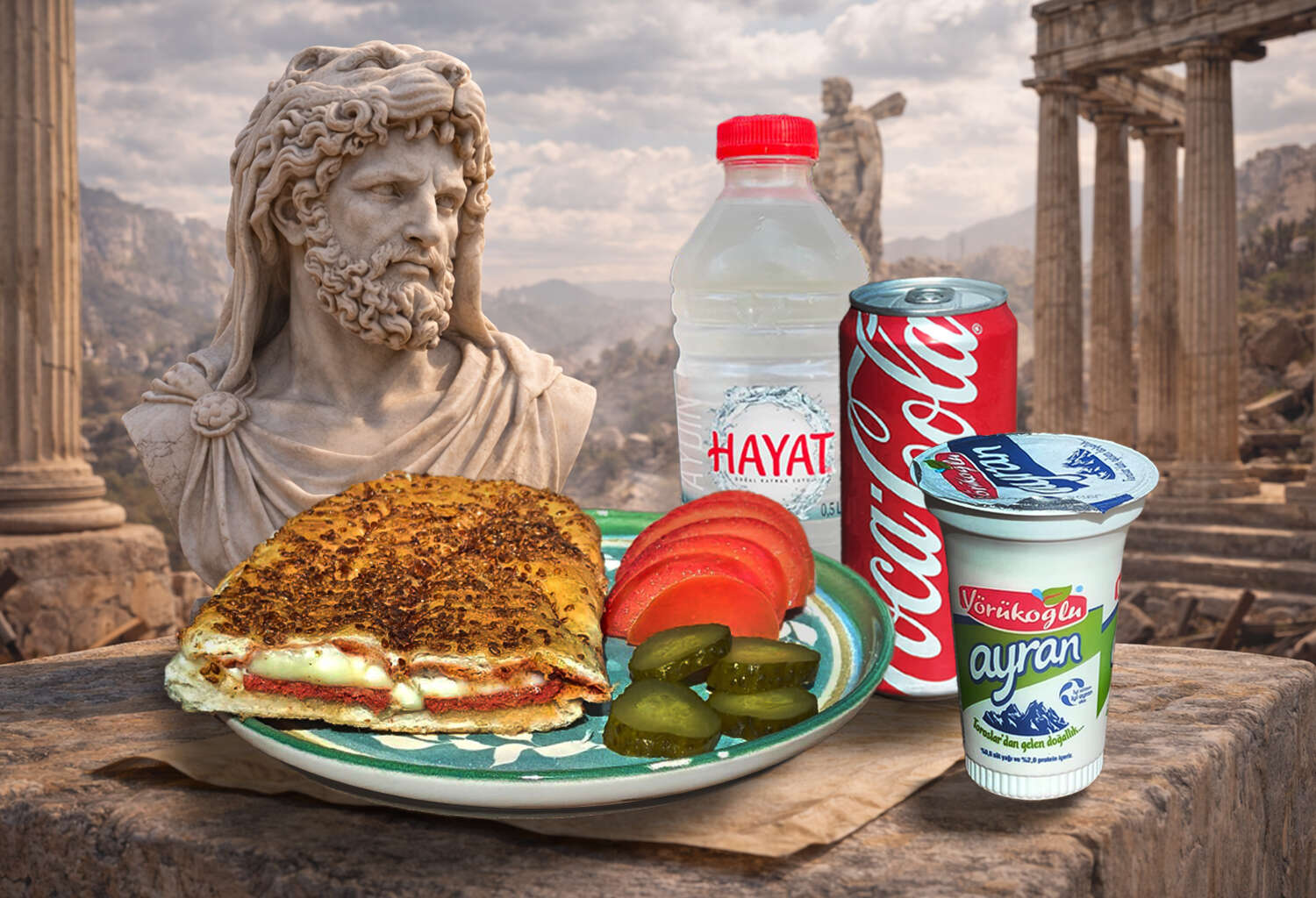 Kampanyalı Yarım Ekmek Herakles Karışık Tost