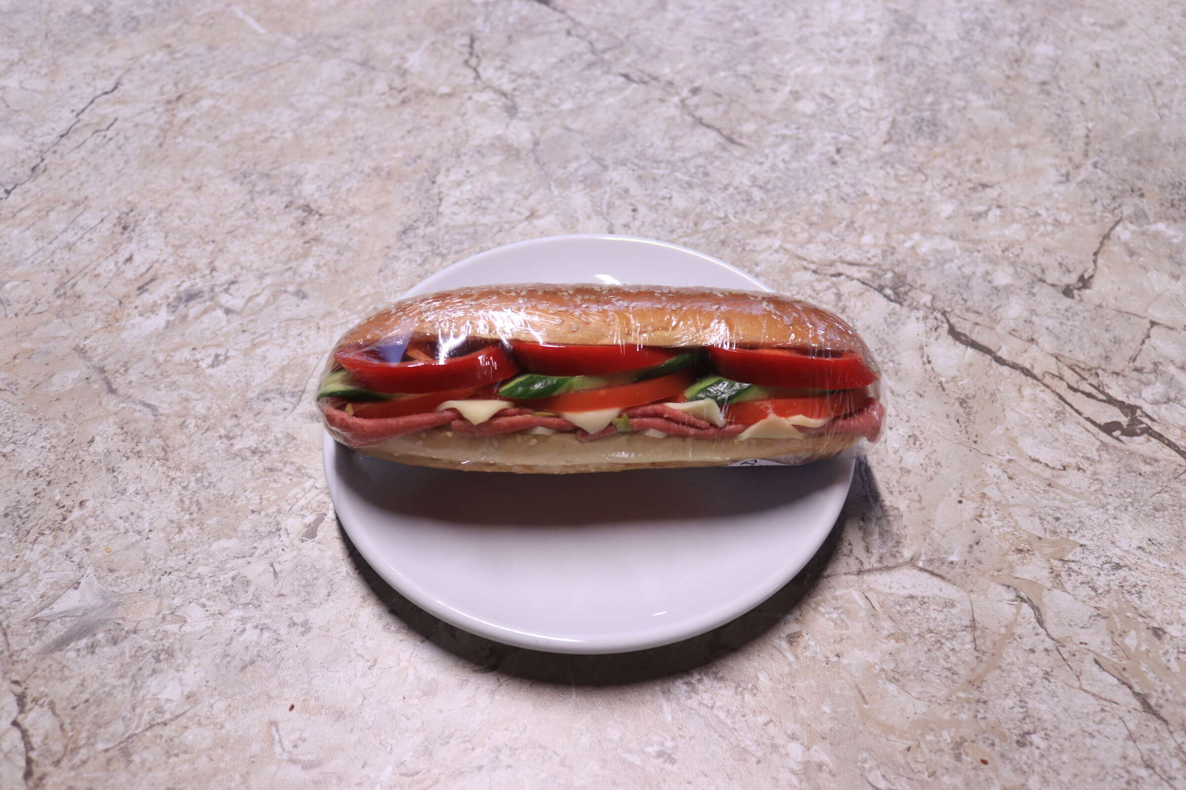 Dana Jambon Kaşarlı Sandviç