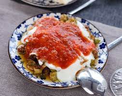 KÖPEOĞLU / YOGURT AND FRIED EGGPLANT