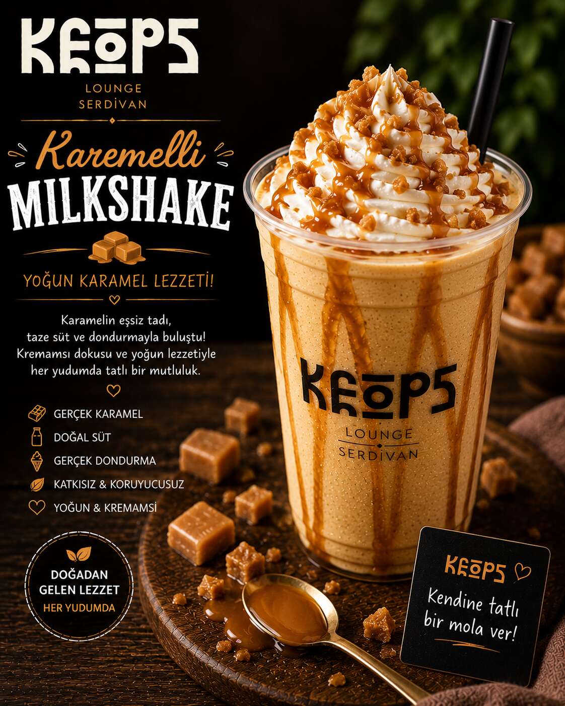 Karamelli Milkshake