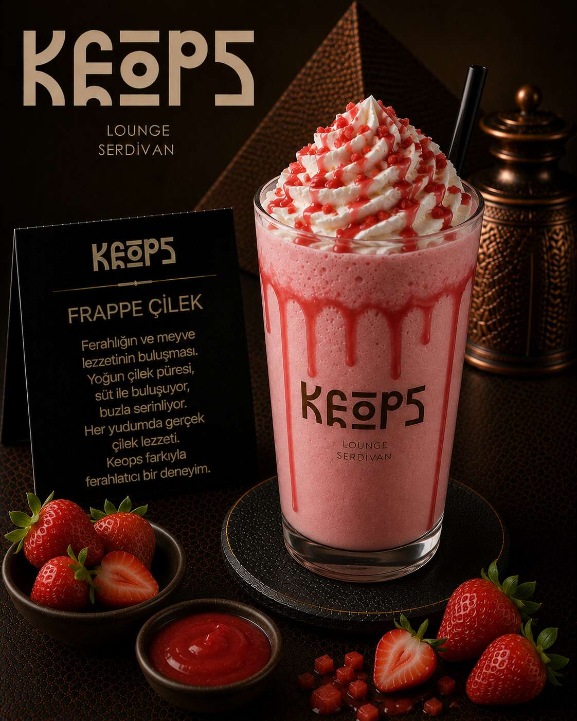 Çilek Frappe