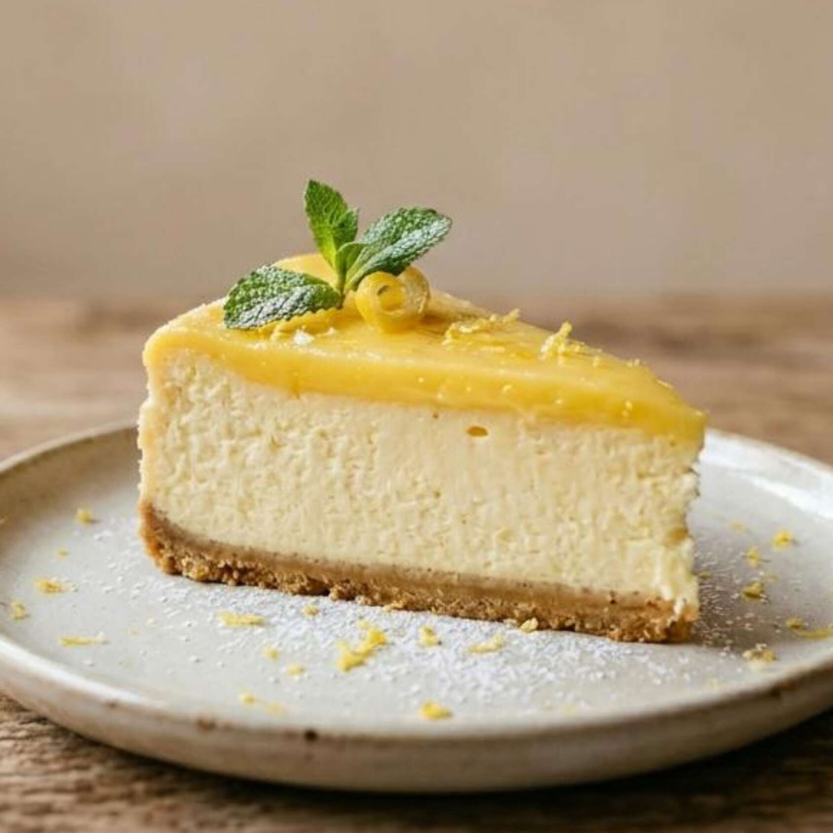 Limonlu Cheesecake
