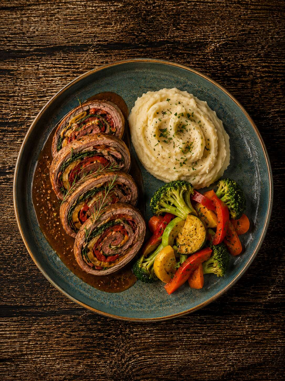 SEBZELİ STEAK ROLL