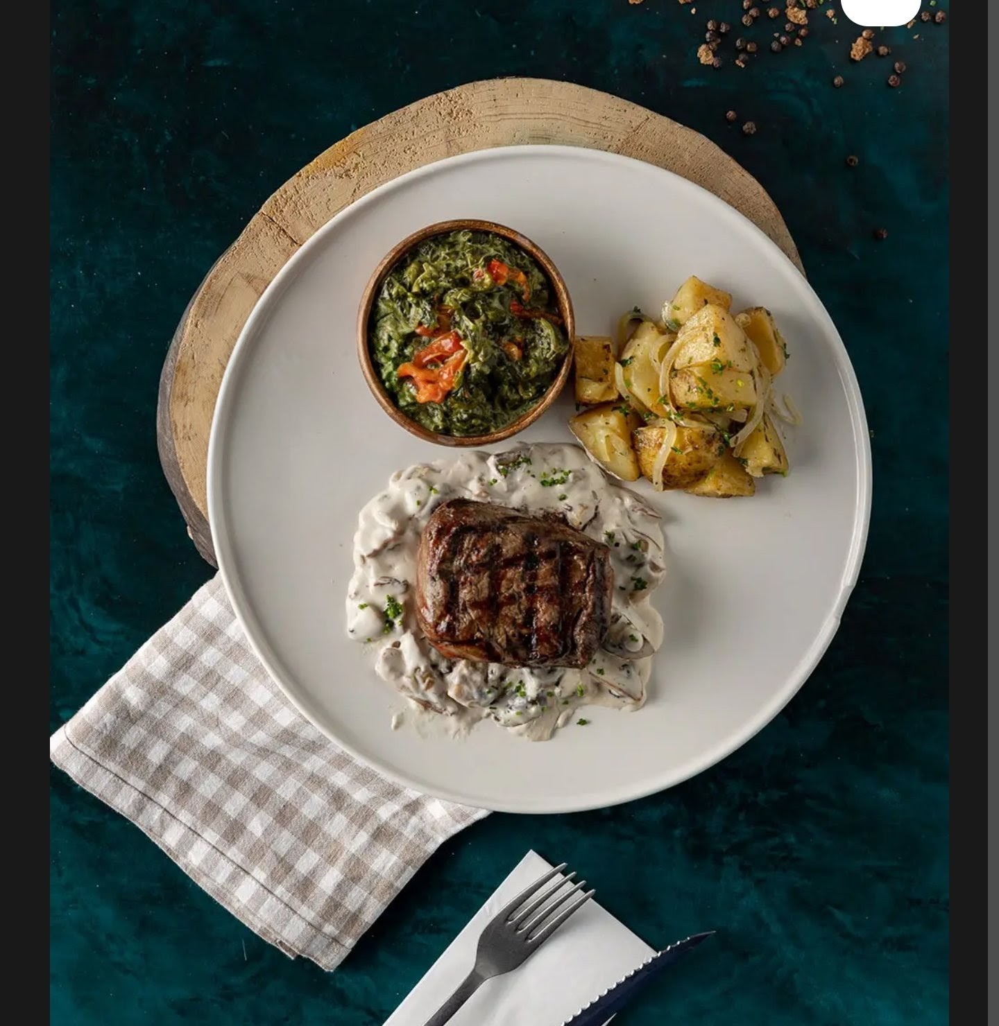 MUSHROOM STEAK