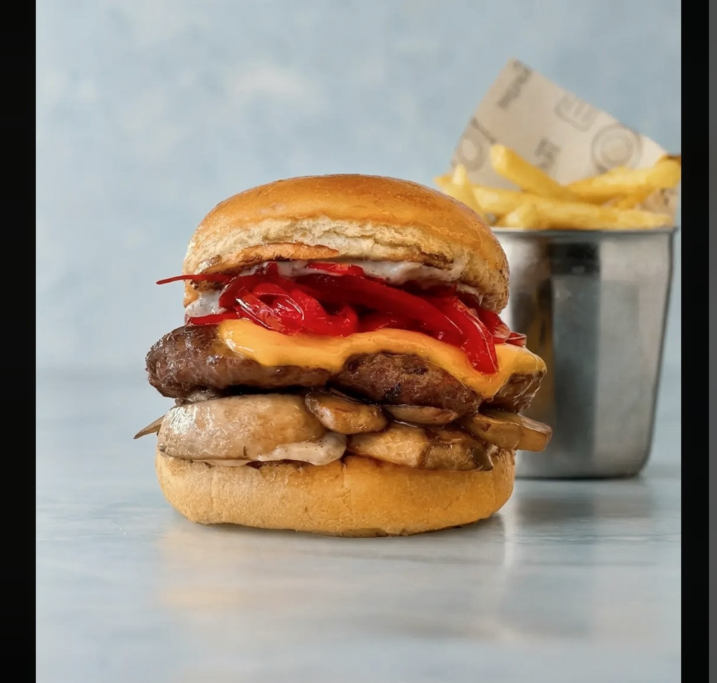 MUSHROOM BURGER