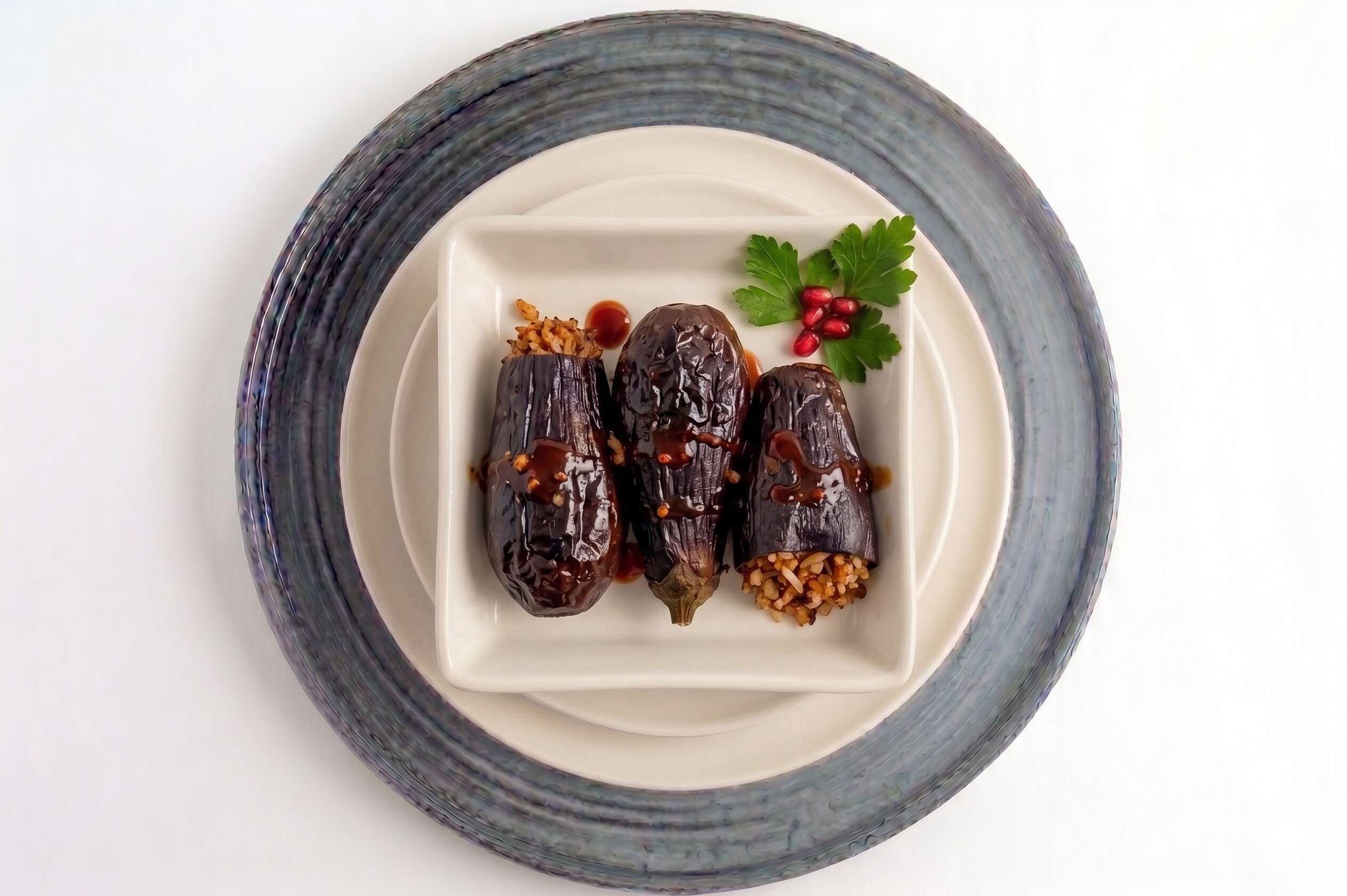 EKŞİLİ KURU PATLICAN DOLMASI