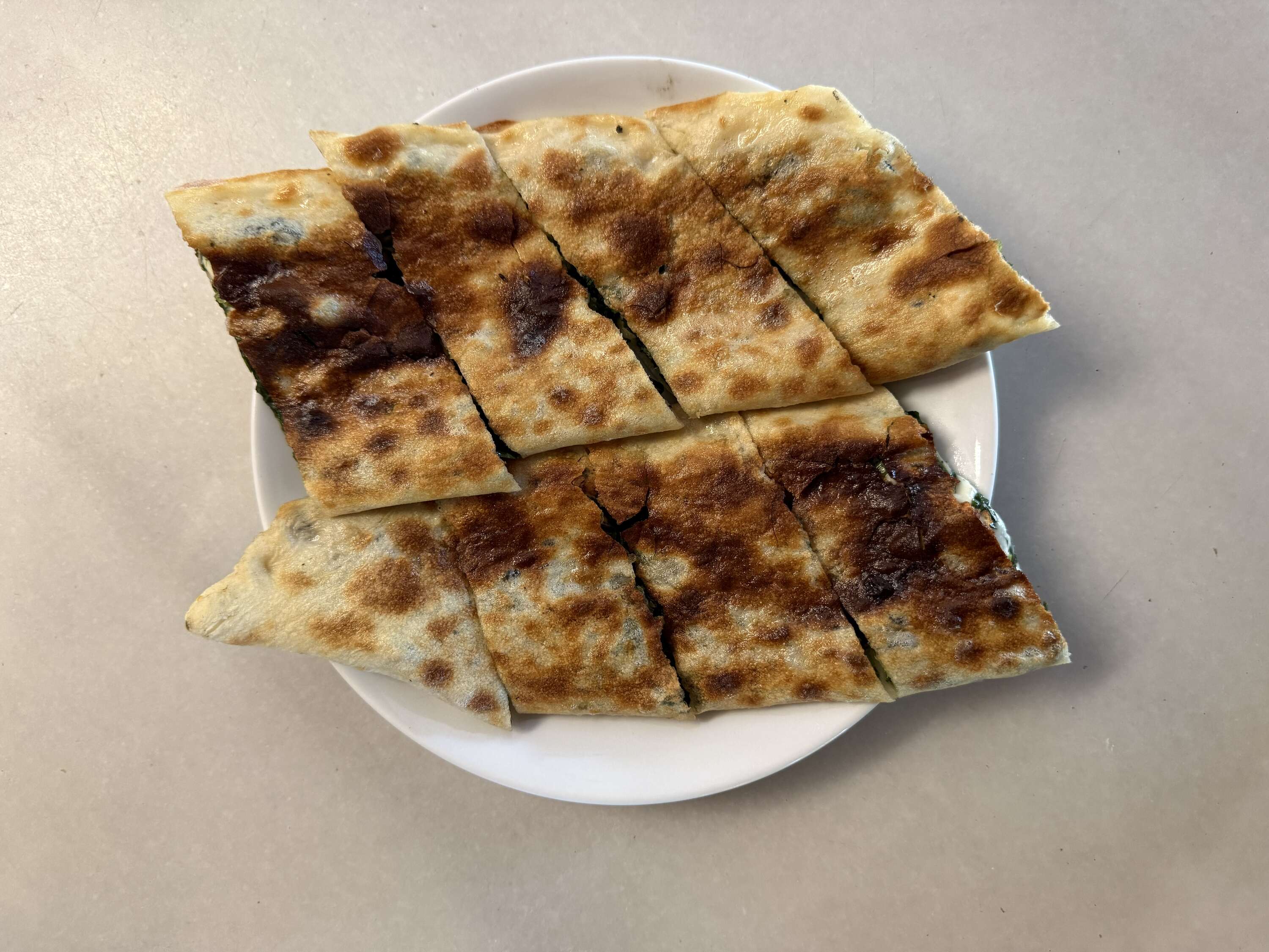 Mancarlı Pide (Spinach Pita)