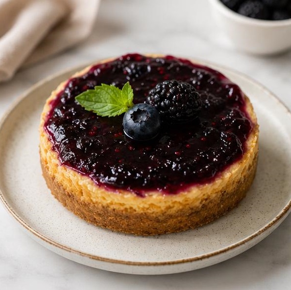 Orman Meyveli Cheesecake