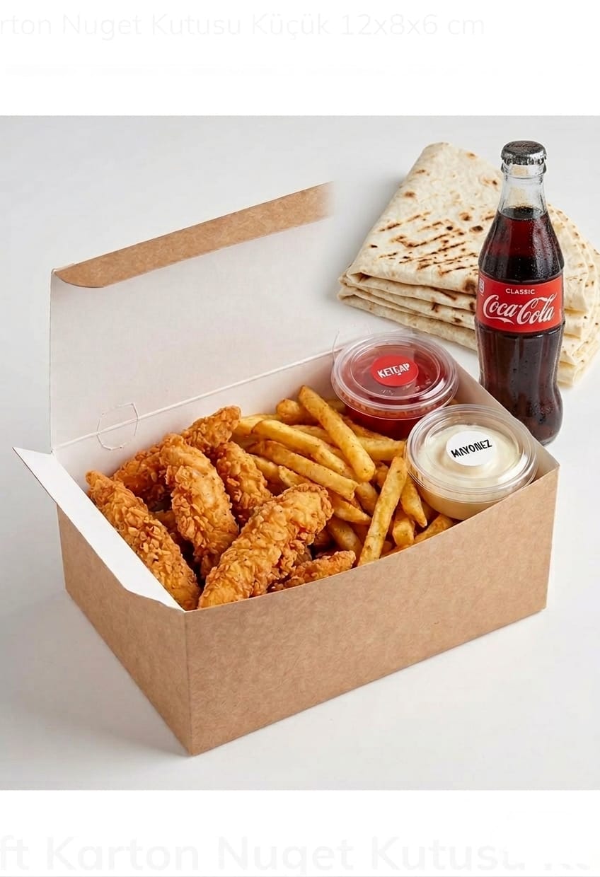 Tenders + Patates + İçecek Menü