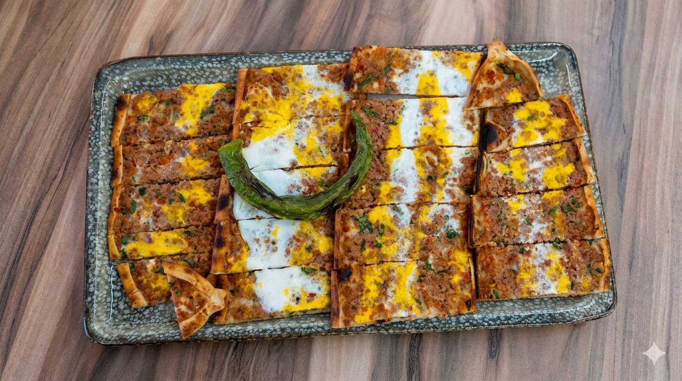 Kıymalı Yumurtalı Pide