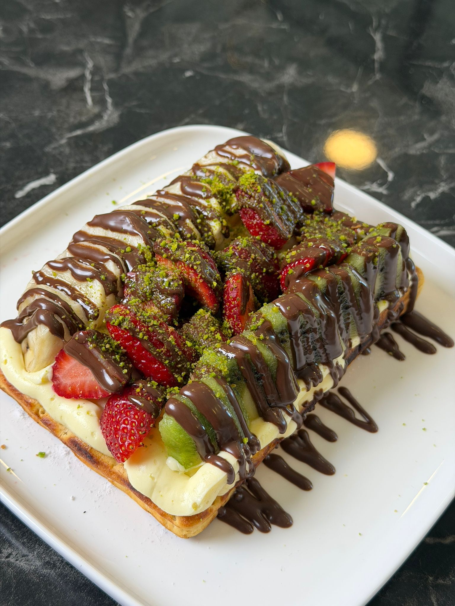 Pastacı Kremalı Waffle