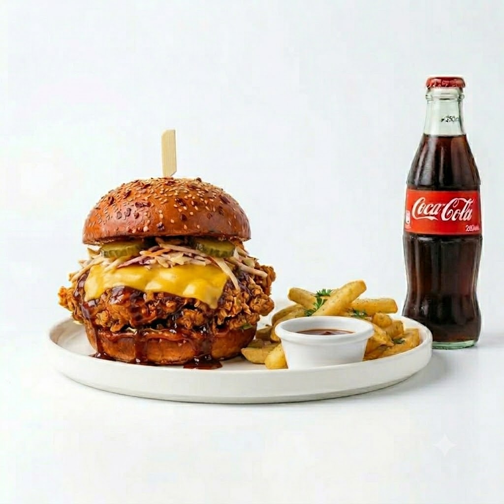 BBQ SOSLU CRİSPY'S BURGER MENÜ