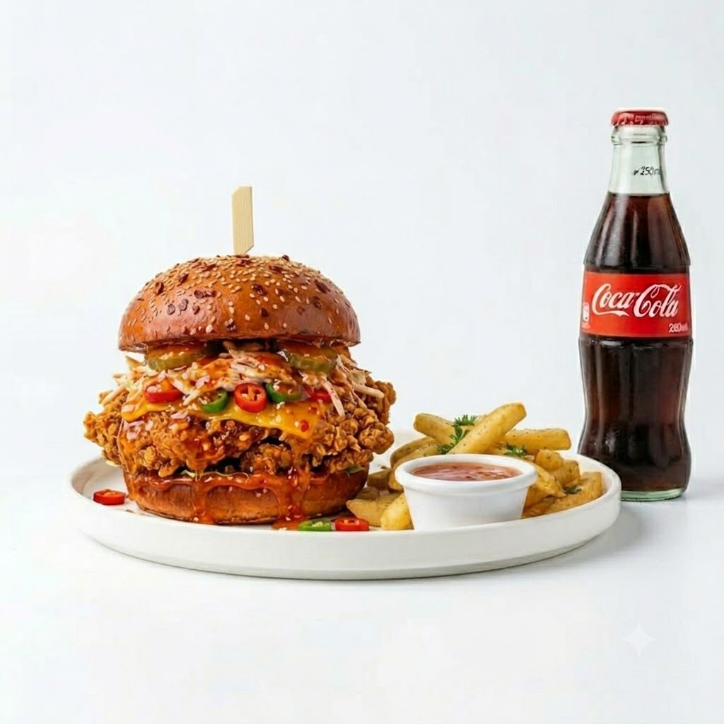 SWEET CHİLİ CRİSPY'S BURGER MENÜ