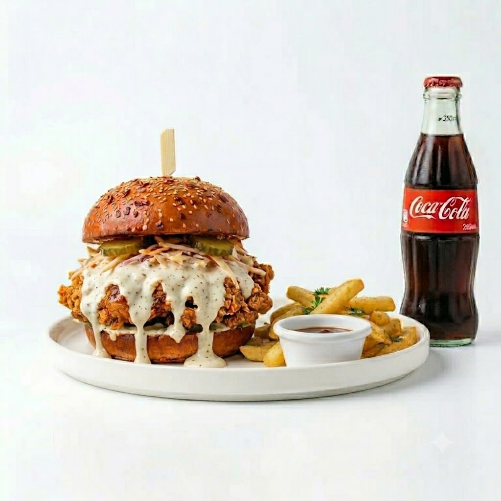 RANCH SOSLU CRİSPY'S BURGER MENÜ