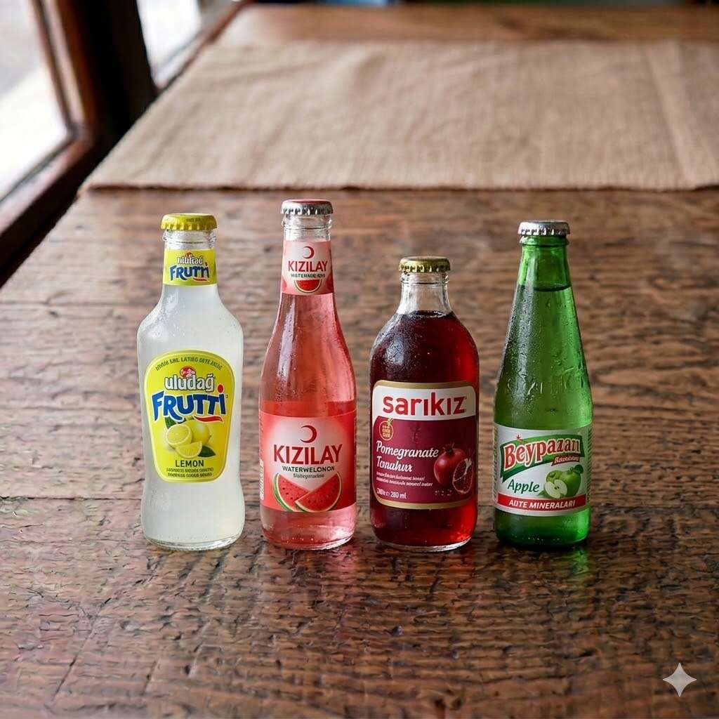 Meyve aromalı maden suyu , fruit-flavored mineral water , минеральная вода с фруктовым вкусом40