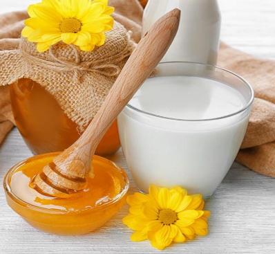 HONEY MILK/HOT/ICE
