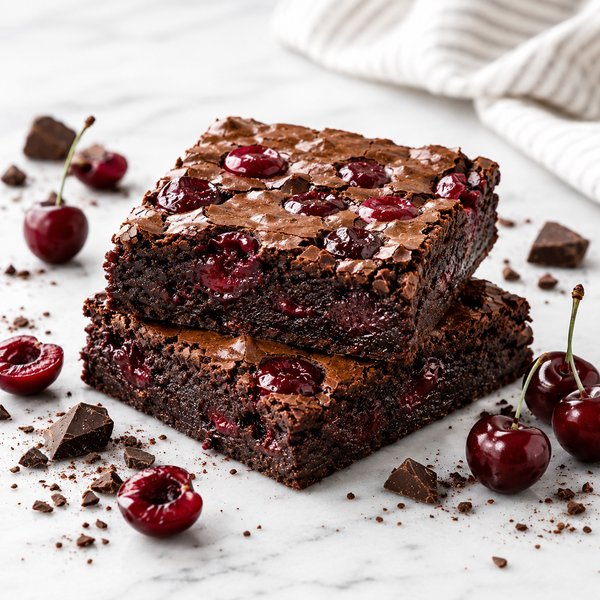 Sour Cherry Brownie